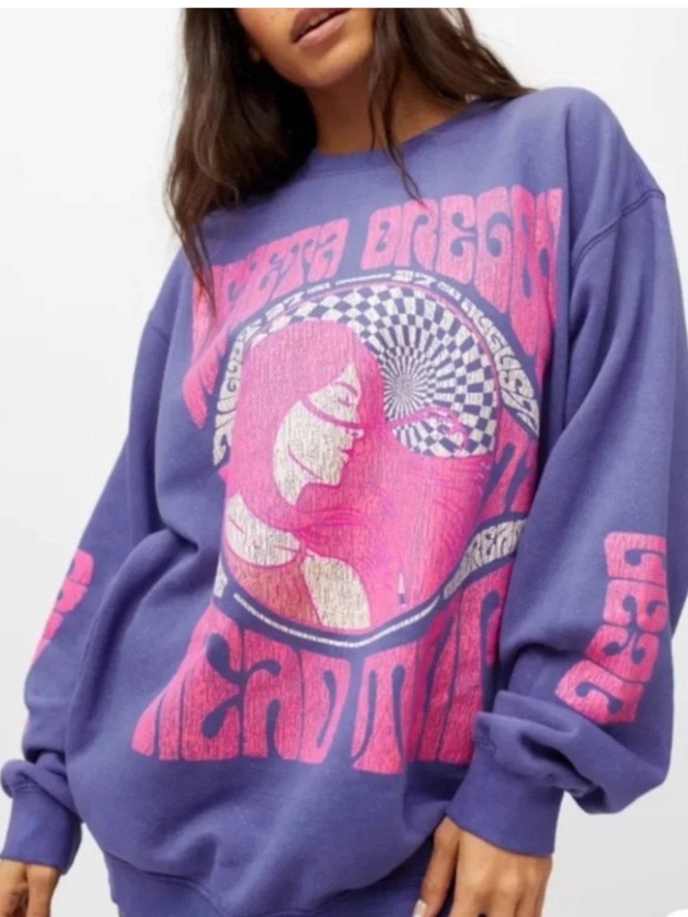URBAN OUTFITTERS Grateful Dead Veneta Oregon Head Trip Graphic Sweatshirt S